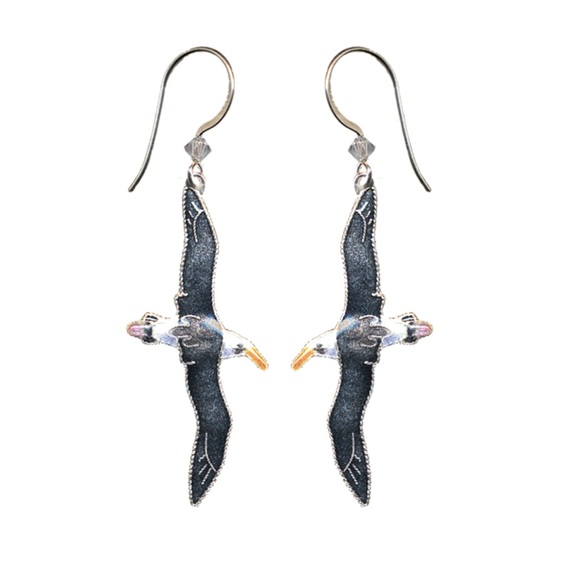 Albatross Earrings - Picture 2 of 2